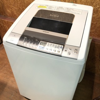 【管理KRS176】HITACHI 2012年 BW-D8MV 8.0kg/4.5kg 洗濯乾燥機