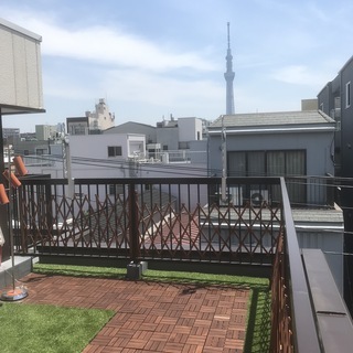 【短期賃貸】三ノ輪10分　55平米　1LDK  スカイツリー望む...