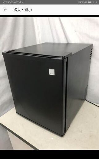 (購入予定者有り)2018年製美品 寝室に最適、静音! 48L冷蔵庫 SR-R4802 冷庫さん