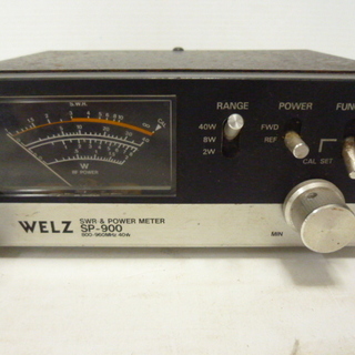 ＷＥＬＺ　パワーメーター　ＳＰ－９００／Ｓ－９００　サビ有り　動作未確認　部品取りの画像