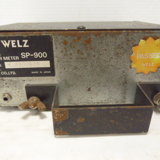 ＷＥＬＺ　パワーメーター　ＳＰ－９００／Ｓ－９００　サビ有り　動作未確認　部品取りの画像