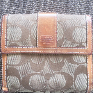 コーチCOACH 二つ折財布　