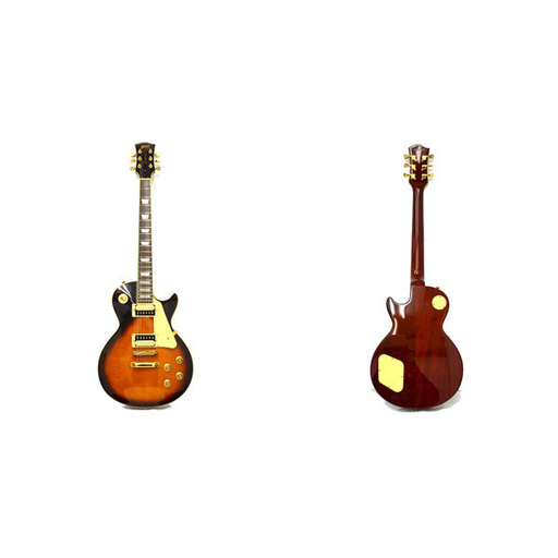 Blitz by AriaproII レスポールタイプ サンバースト 調整済み トラ杢