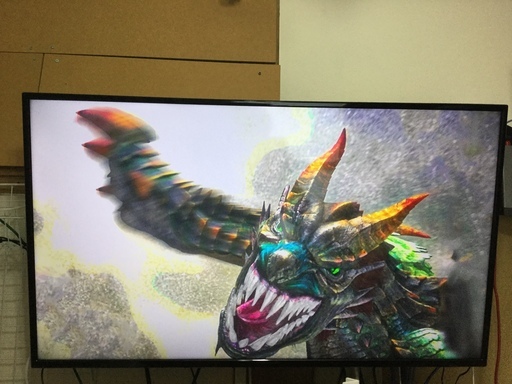 【中古】　アイ・オーデータ　4K対応　43V　液晶　ディスプレイ　LCD-M4K431XDB