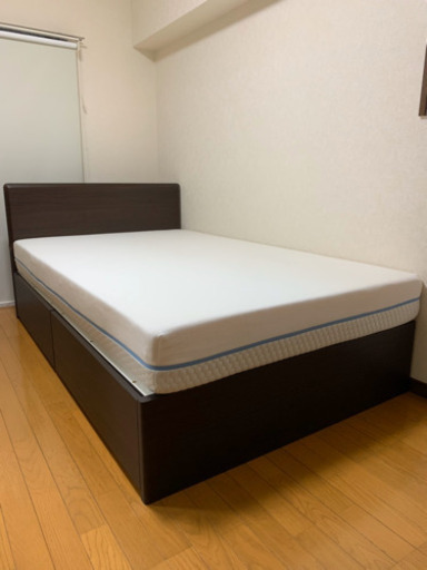ニトリ⭐︎セミダブルベッドフレーム&マットレス