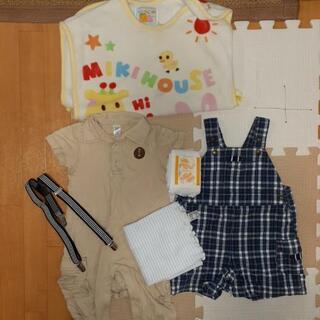 赤ちゃんおゆずり　バラでも◎70㎝～80㎝服と服巻、ベスト