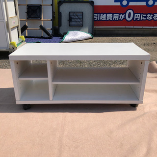 無料！！シンプルコンパクトなキャスター付きテレビ台🌟お部屋が明る...