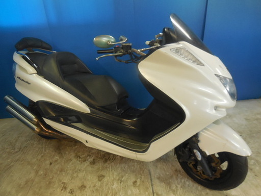 YAMAHA マジェスティ250C 白 冬相場最終値下げ価格 諸経費無し 消費者還元店 点検済み 当日渡し可 自賠責加入で乗れます 横浜 都筑 宮前