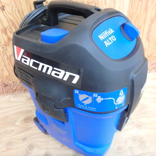 蔵王産業 バキュームクリーナー バックマン Vacman 動作確認済み 100V 清掃 掃除 業務 集塵 電動工具 DIY 中古品 宮