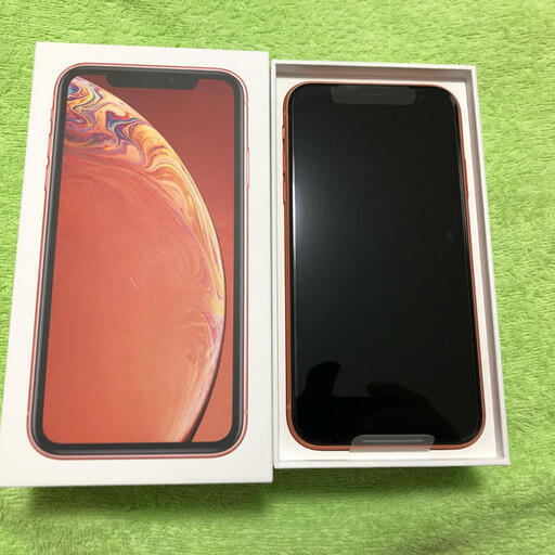docomo 「iPhone XR」 256GB コーラル SIMロック解除済