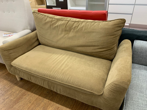 2人掛けソファ【中古品】【店頭取引限定】1点限り早い者勝ち！