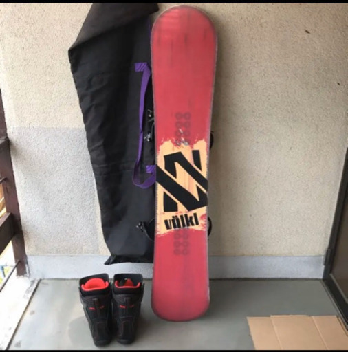 ボードセット (板、ケース、ブーツ、ビンディング