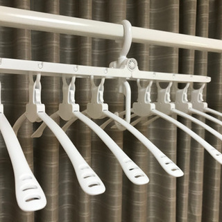 値下げ可能　Francfranc 八連　ハンガー　ワンタッチ