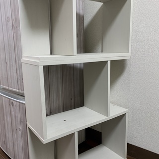 白い棚&茶色い棚【まとめて引き取ってくれる方優先】