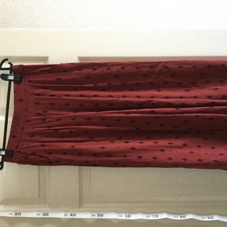 小紋柄ボトムス、ガウチョ、used◆７０◆おまとめ値引き対応品◆