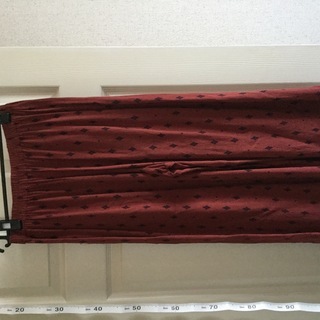 小紋柄ボトムス、ガウチョ、used◆７０◆おまとめ値引き対応品◆の画像