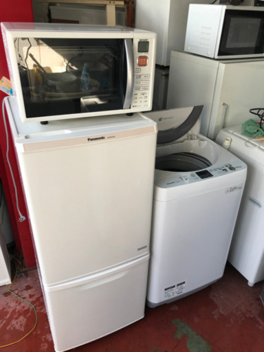 ⭕️【美品】A7家電セット　冷蔵庫　洗濯機　電子レンジ【20km以内配送無料】