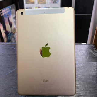 中古 au ipad mini3 128gb ゴールド ◯判定
