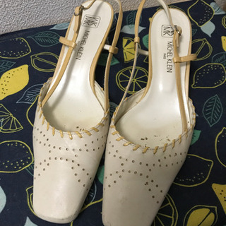 パンプス　ミュール