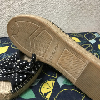 サンダル　ヒールなしの画像