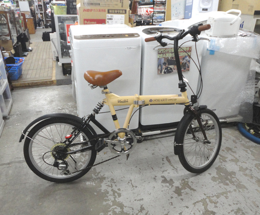 20インチ 折りたたみ自転車 切換 6段 リアサスペンション MYPALLAS スマート SC-07 札幌市 白石区 東札幌