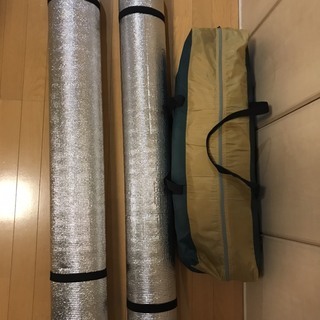 【キャンプ用品】テント＆マット