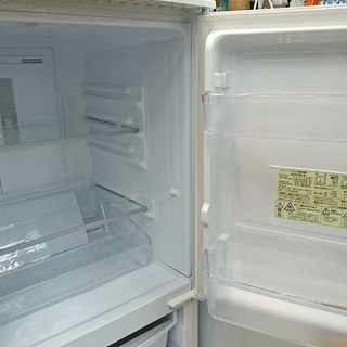 【家電1年保証対象品】　2019年製　SHARP〈シャープ〉137L　2ドア冷蔵庫　[トレファク八王子めじろ台店]の画像