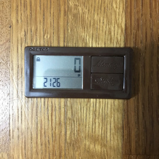 チョコレートみたいな万歩計