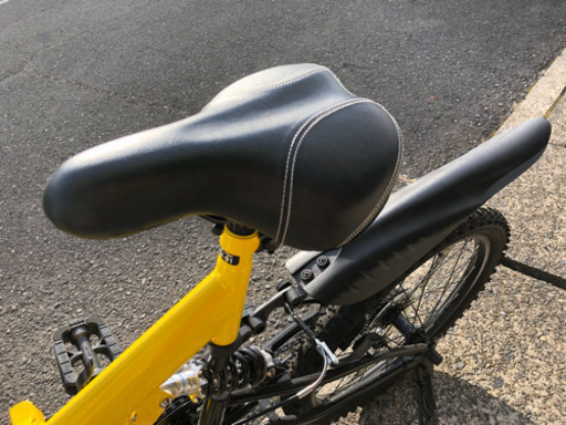 6速切り替え折り畳み自転車