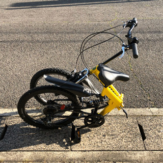 6速切り替え折り畳み自転車