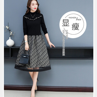 女性ワンピース　新品　未使用　ブラック　Mサイズの画像