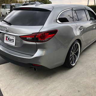 マツダ　アテンザワゴン　XDグレードクリーンディーゼル　純正19インチアルミ純正HDDナビBluetooth フルセグTV DVD Bカメラステアリングs/wの画像