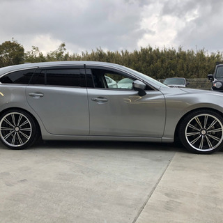 マツダ　アテンザワゴン　XDグレードクリーンディーゼル　純正19インチアルミ純正HDDナビBluetooth フルセグTV DVD Bカメラステアリングs/wの画像