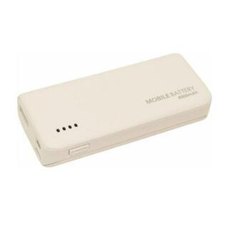 モバイルバッテリー 4000mAh 出力2.1A PSE認証の画像