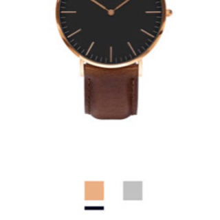 ダニエルウェリントン 腕時計(黒) 40mm