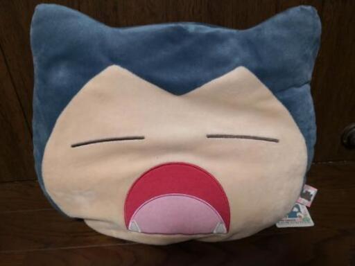 カビゴンのクッション