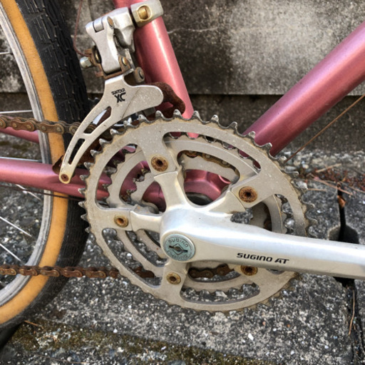 約25年前MCKINLEYフレーム完成車クロスMTロードバイクsugino 約25年前MCKINLEYフレーム完成車クロスMTロードバイクsugino 約25年