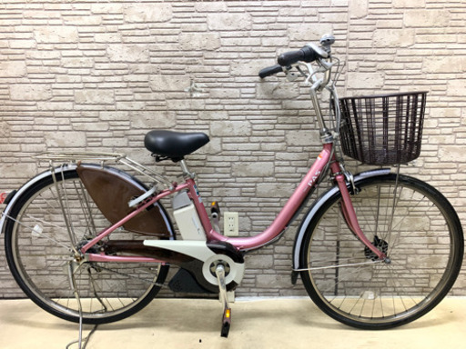 新生活応援SALE  東京23区配達無料　新基準  ヤマハ　パス　8.1Ah リチウム 電動自転車 中古　26インチ