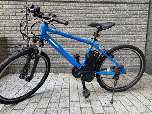 【美品】電動自転車　Panasonic ハリヤ　12Ah 26インチ　スポーツタイプ　サスペンション付き