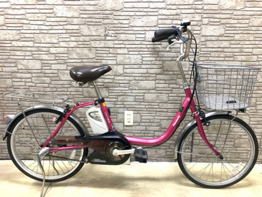 新生活応援SALE  東京23区配達無料　新基準 Panasonic パナソニック  ビビSS20 3.1Ah リチウム  電動自転車　20インチ