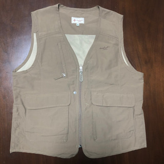 DESCENTE製 Whole Earth ナイロンフィッシングベストの画像