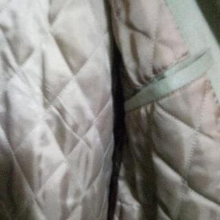 激安❢新品同様❢委託❢購入価格❢10万以上しました❢カシミア手触りジャンパーXLシブいグリーン色❢の画像