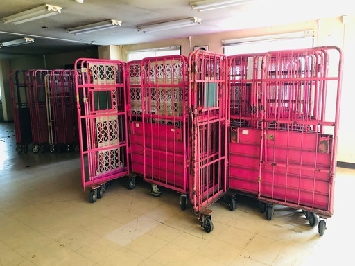 中古カゴ台車★10台まとめ★カゴ台車★中区大須