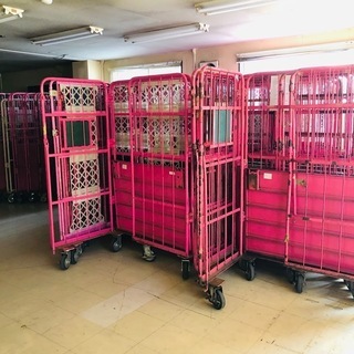中古カゴ台車★10台まとめ★カゴ台車★中区大須