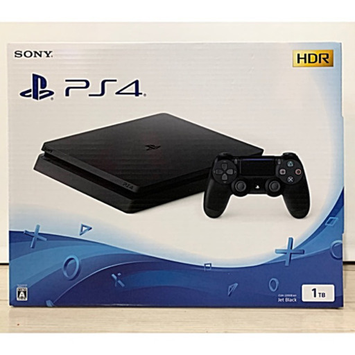 新品未開封プレイステーション4 1TBジェットブラックCUH-2200BB01