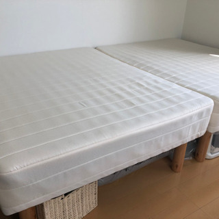 セミダブル　脚付きマットレスの画像