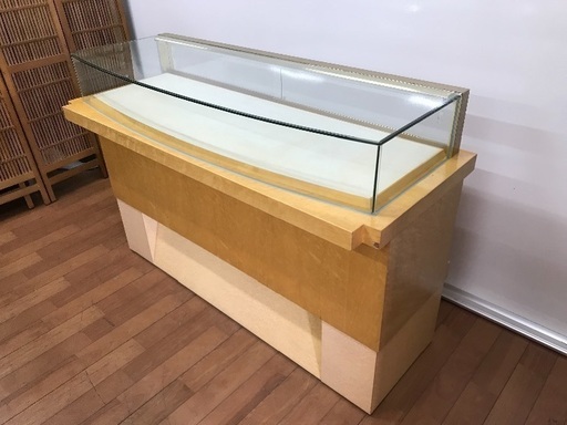 ガラスショーケース ジュエリーショーケース  店舗 ガラスケース ショーケース 飾り棚 収納棚 展示台 什器  ④