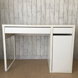 (お譲り先決まりました☆)IKEA.MICKE.学習机.パソコン...