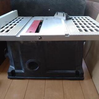 美品　木工用スタンドテーブルソー　テーブル付　お買い得?