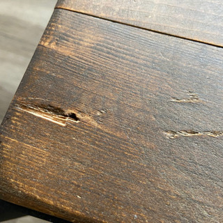 ローテーブル　ブルックリン感　アンティーク調の画像